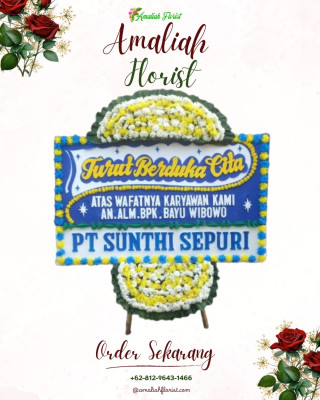 Papan Bunga Duka di Tambelan